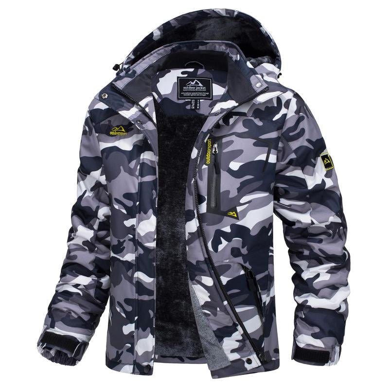 MAGCOMSEN Women'S Waterproof Ski Jacket Hooded Fleece Lined Warm Winter Jacket Snow Coat Mountain Windproof Rain Windbreaker - Open Season Industries