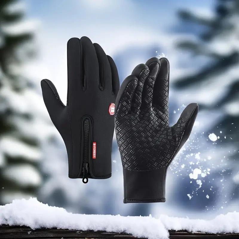 Warm Winter Gloves, Water - Resistant Touchscreen Thermal Gloves Windproof 1 Pair Men'S and Women'S Outdoor, Sports, Non - Slip Gloves Christmas - Open Season Industries