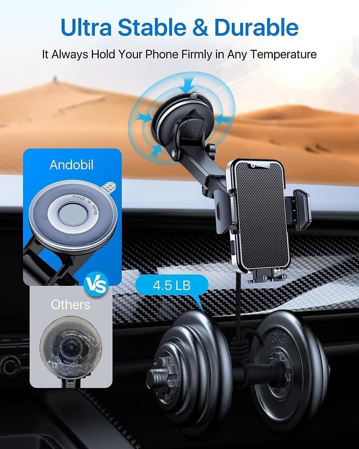 Phone Holder for Car - Open Season Industries