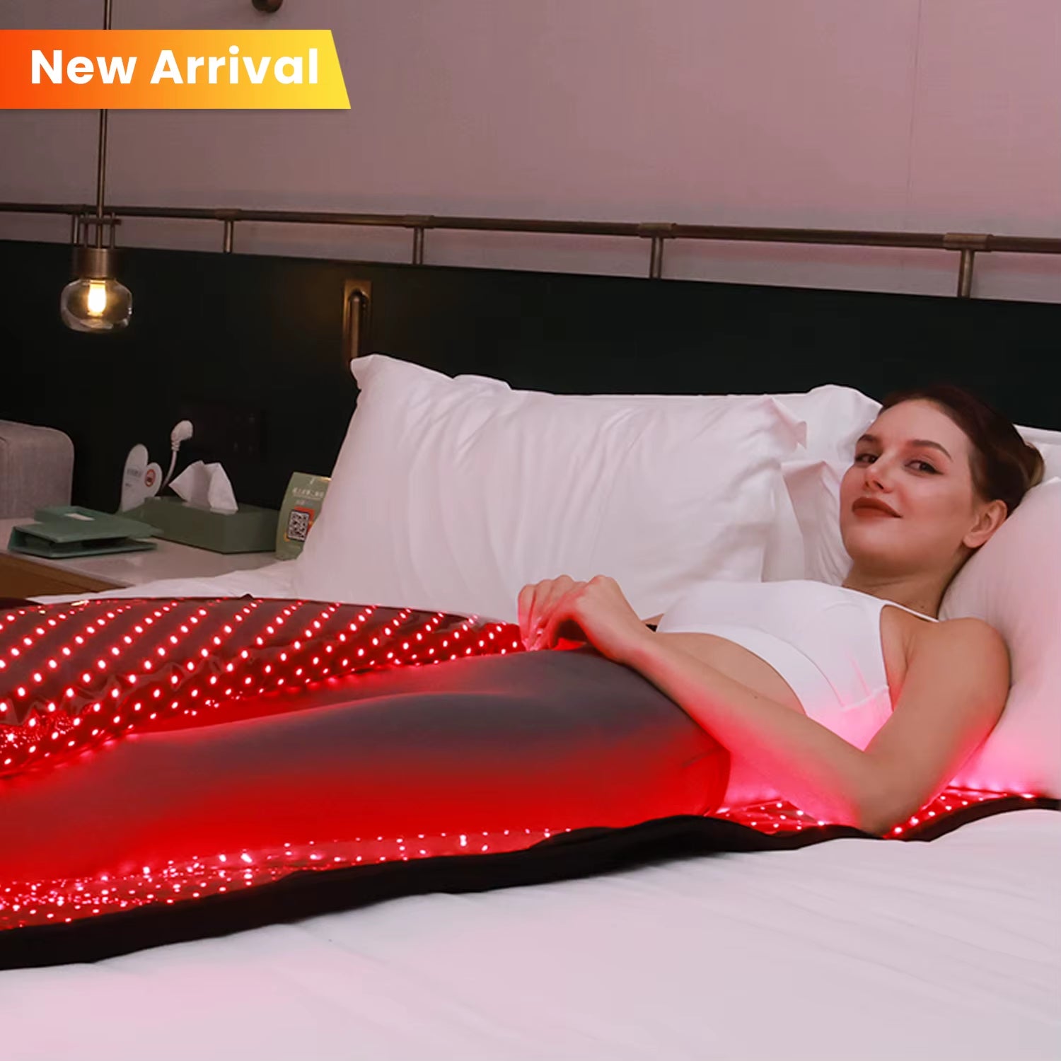 2025 NEW Arrival IDEATHERAPY Red Light Therapy Sleeping Bag Led Light Therapy Mat Full Body Infrared Red Light Therapy Blanket - Open Season Industries