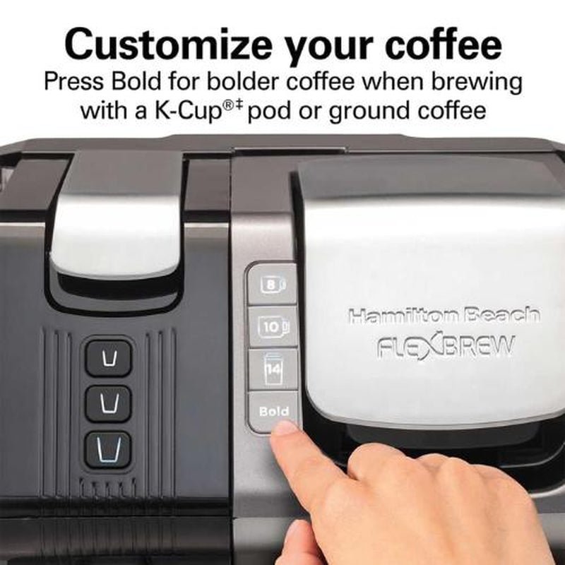 Hamilton Beach Flexbrew 3 - In - 1 Coffee/Espresso Maker with 19 - Bar Pump Bundle - Open Season Industries