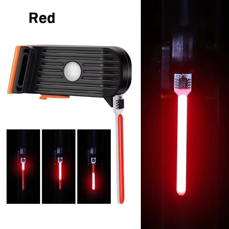 Bike Tail Light LED Rear Lamp Warning Light Waterproof Bicycle Lights USB Rechargeable Cycling MTB Road Bike Rear Flashlight - Open Season Industries