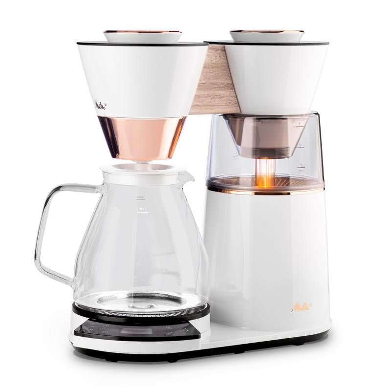 Melitta® Vision™ 12 - Cup Luxe Drip Coffee Maker | Copper White | Auto, Programmable (MCM002WULGW1) - Open Season Industries