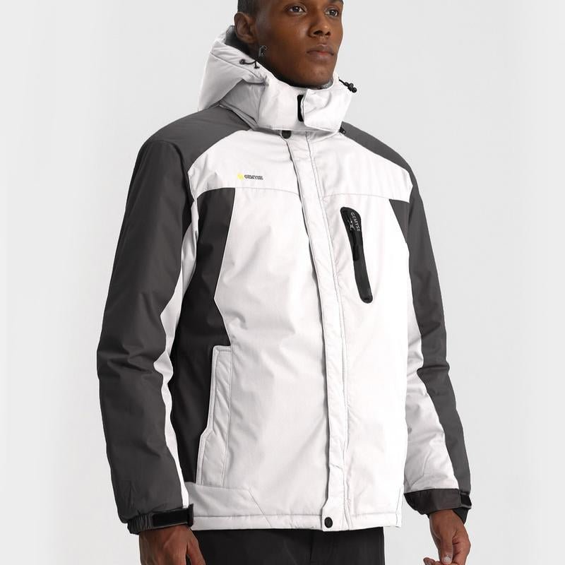 GEMYSE Men'S Mountain Waterproof Ski Snow Jacket Winter Windproof Rain Polo Pufferjacket Men'S Waterproof Winter Coat - Open Season Industries