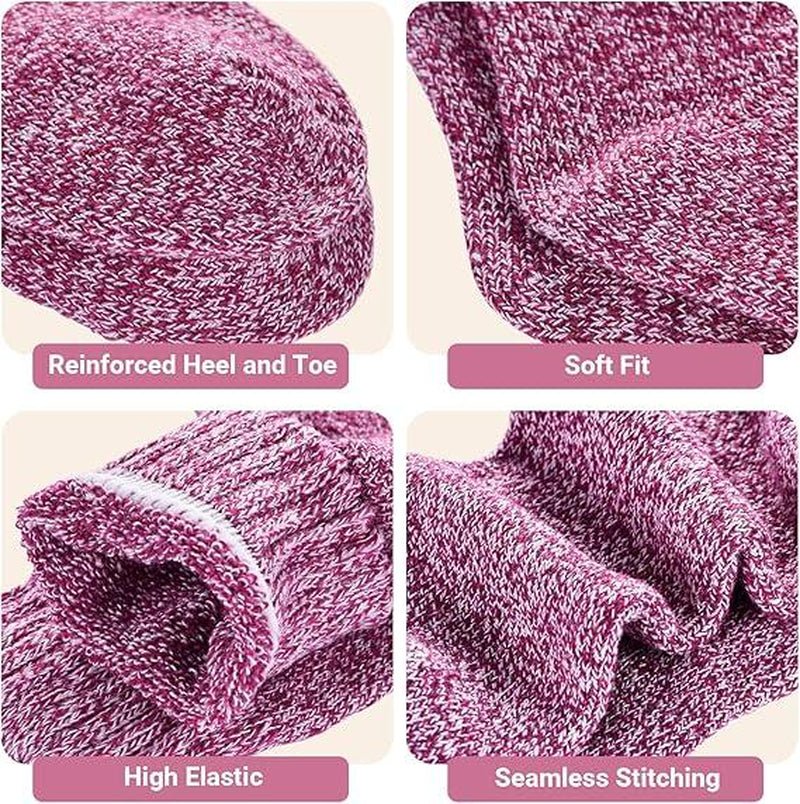 Winter Warm Wool Socks for Women Men, Soft Cozy Socks, Crew Socks Boot Socks for Women Men - Open Season Industries