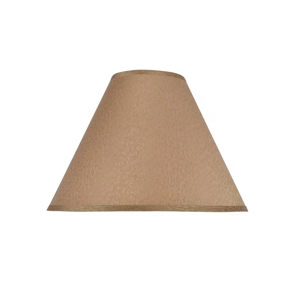 16 In. X 12 In. Khaki Hardback Empire Lamp Shade - Open Season Industries