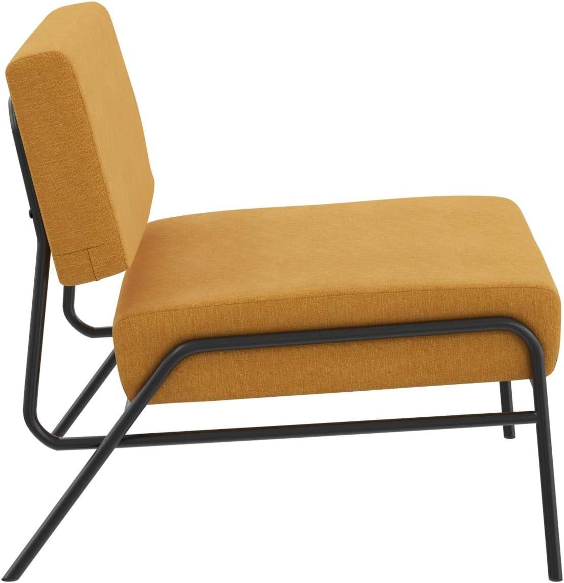 Ciara Accent Chair, Living Room Furniture, Mustard Linen - Open Season Industries