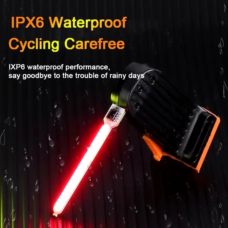 Bike Tail Light LED Rear Lamp Warning Light Waterproof Bicycle Lights USB Rechargeable Cycling MTB Road Bike Rear Flashlight - Open Season Industries