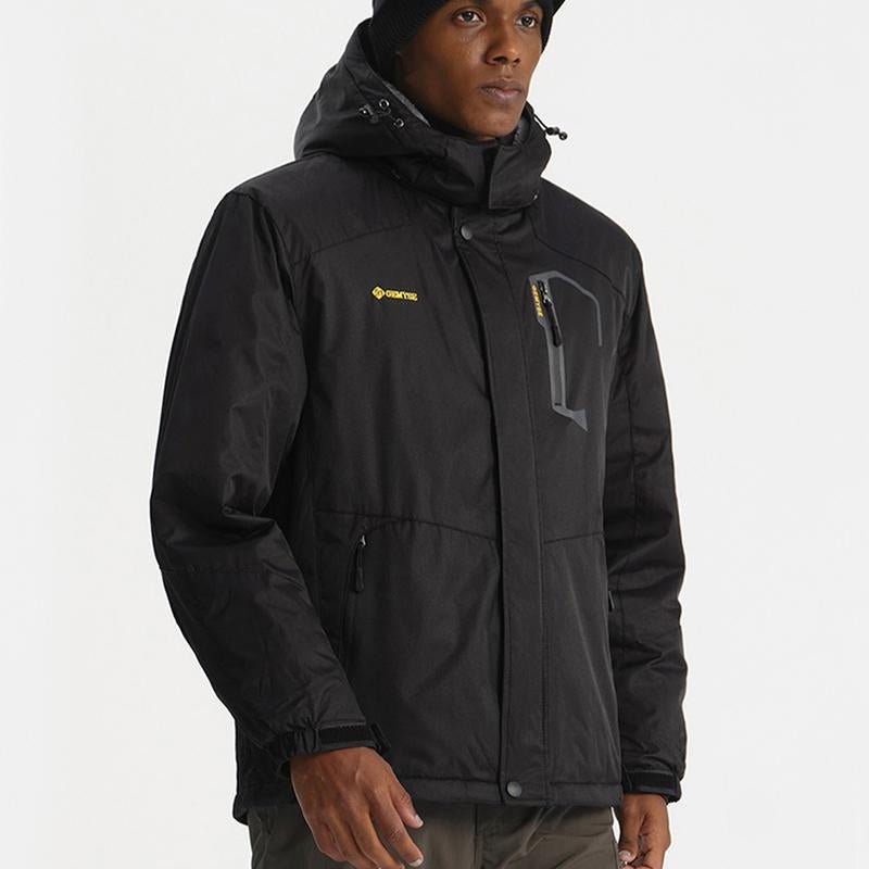 GEMYSE Men'S Mountain Waterproof Ski Snow Jacket Winter Windproof Rain Polo Pufferjacket Men'S Waterproof Winter Coat - Open Season Industries