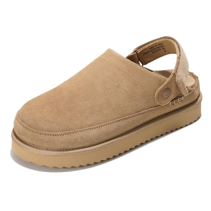 Project Cloud | "Goldstar" Genuine Suede Clogs for Women | Memory Foam | Lightweight | Non - Slip - Open Season Industries