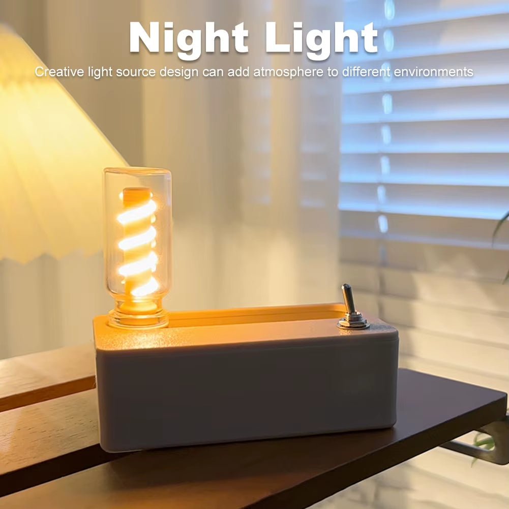 Manual Mechanical Flip Flexible Light Relieve Stress Magnetic Ambient Light Table Night Light Ornament for Indoor Outdoor - Open Season Industries