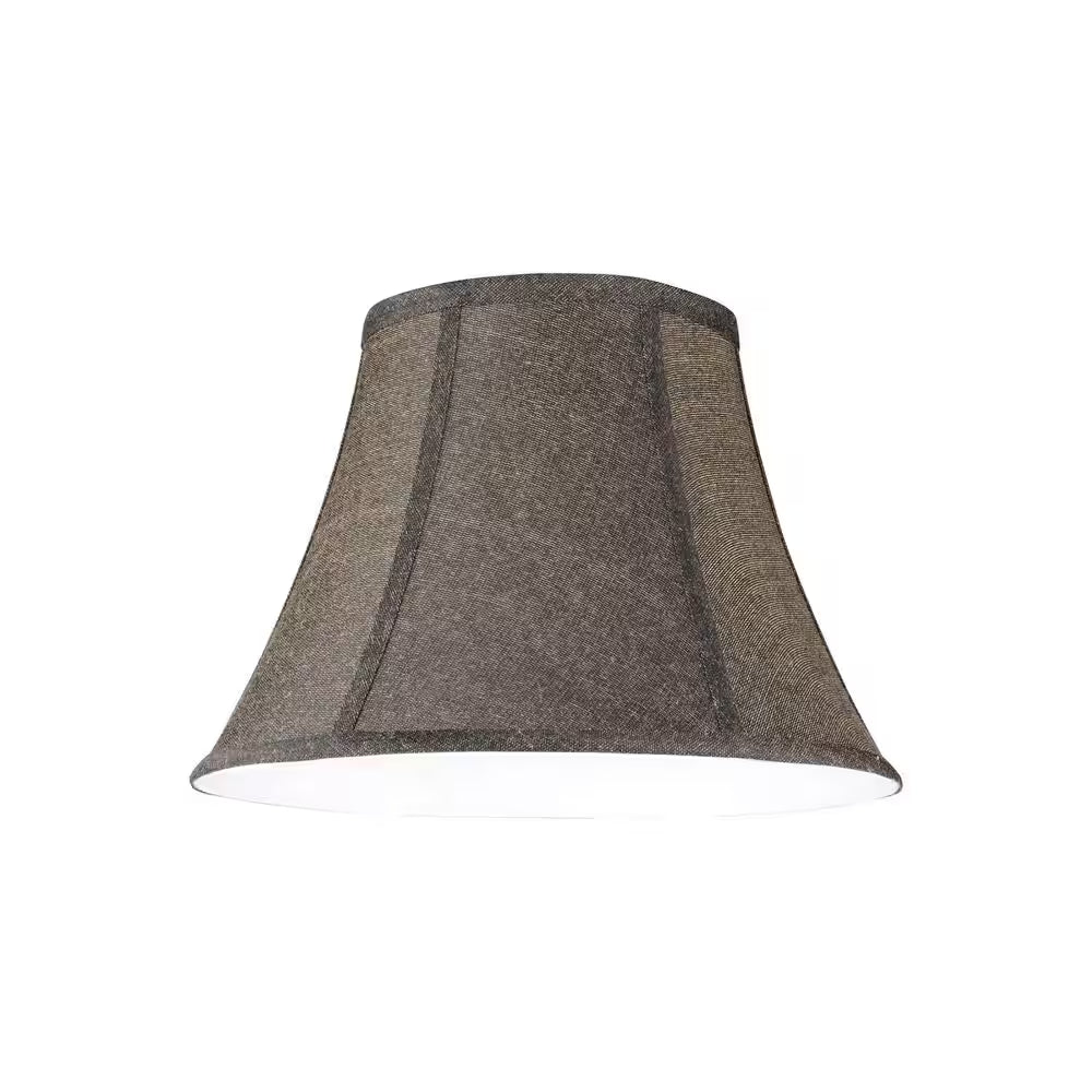 13 In. X 9.5 In. Black Bell Lamp Shade - Open Season Industries