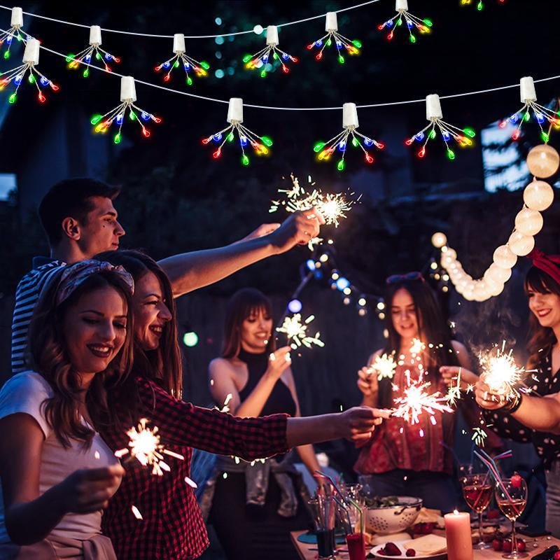 LED String Light, 1 Count 100Leds LED String Light with Remote Control & Timer, USB Powered Decorative Light for Indoor, Party, Wedding, Festival - Open Season Industries