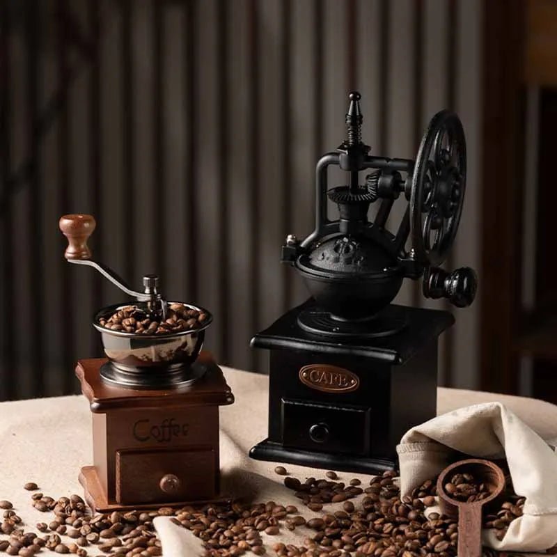 Coffee Grinder Classical Retro Manual Coffee Bean Grinder Coffee Maker Professional Barista Coffeeware Coffee Accessories - Open Season Industries