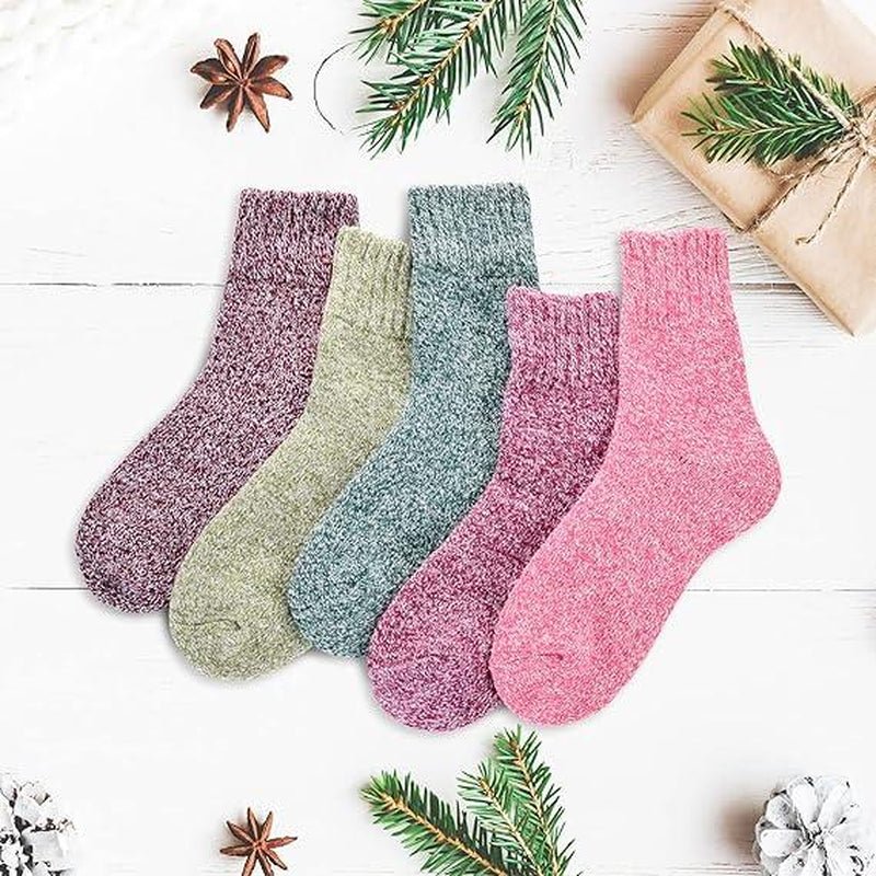 Winter Warm Wool Socks for Women Men, Soft Cozy Socks, Crew Socks Boot Socks for Women Men - Open Season Industries