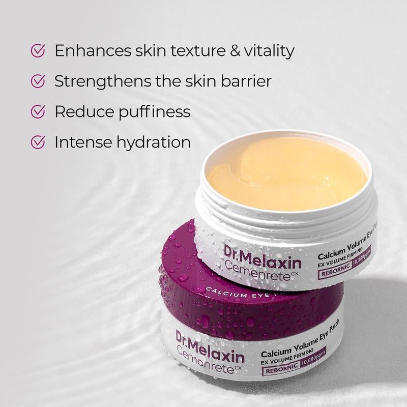 Dr.Melaxin Cemenrete Calcium Volume Eye Patch 60Ea - Anti - Aging, Drooping Eyelid, Puffiness | Korean Cosmetics, Firming & Moisture Mask - Open Season Industries