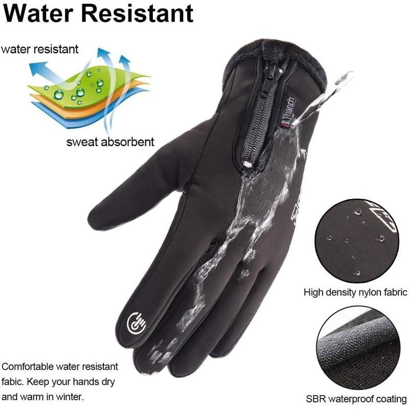 Winter Warm Gloves,Touchscreen Cold Weather Driving Gloves Windproof Anti - Slip Sports Gloves for Cycling Running Skiing Hiking Climbing,Men & Women GORELOX - Open Season Industries
