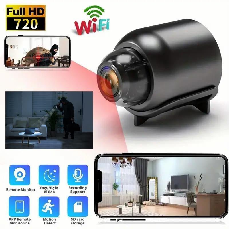 X5 Wireless Indoor Security Camera: Anti - Theft Video Recording, 720P, Memory Card Support, IP Camera, USB & Voice (APP Compatible) - Open Season Industries
