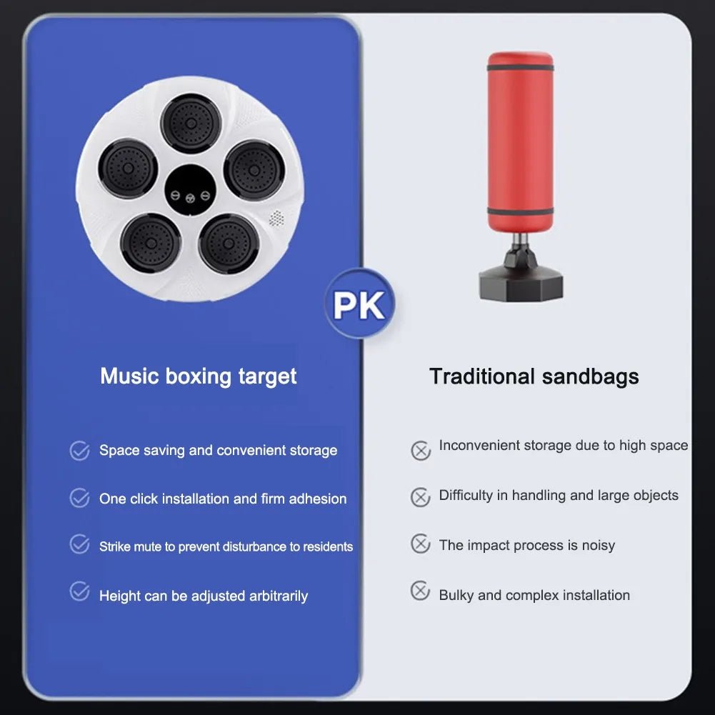Home Children'S Smart Music Boxing Machine Sports Fitness Equipment - Open Season Industries