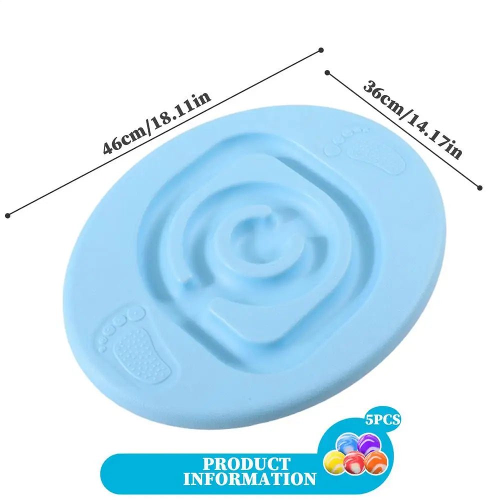 Balancing Board Educational Balance Board Interactive Exercising and Training Coordination Skills Equipment Physical Exercise - Open Season Industries