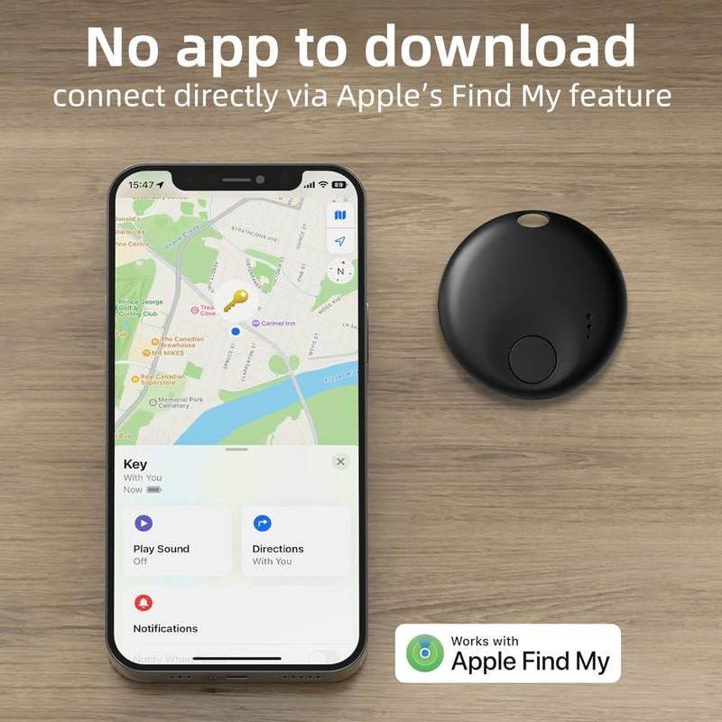 Dual System Smart Tracker 4 - Pack: Works with Apple Find My & Google Find My Device for Keys, Wallets & Luggage GPS - Open Season Industries