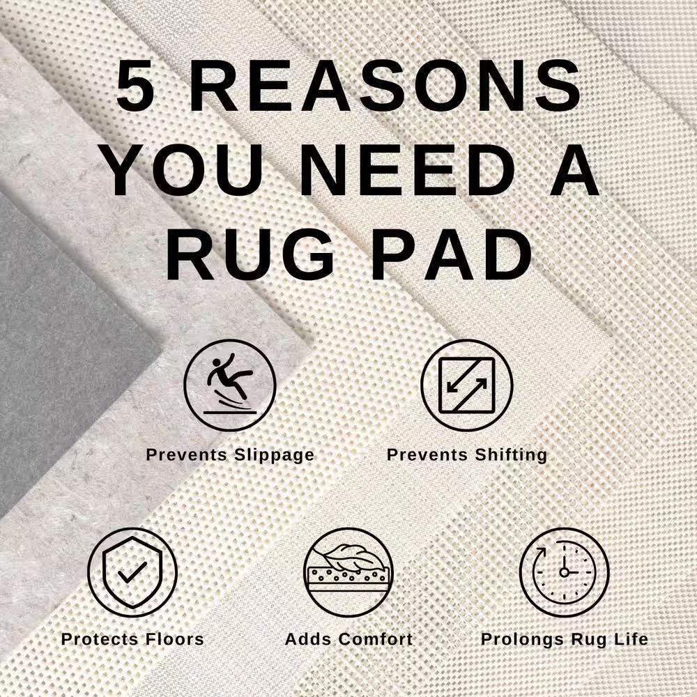 Errol Denim 7 Ft. 10 In. X 10 Ft. Area Rug - Open Season Industries