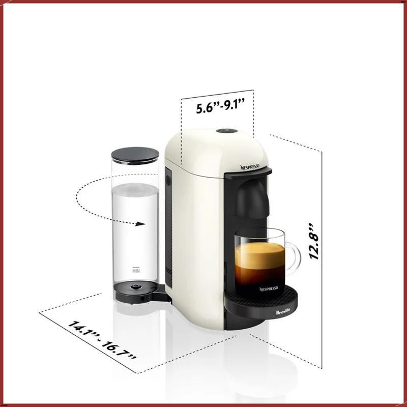 Nespresso Vertuoplus Single - Serve Coffee Maker and Espresso Machine by Breville, White - Hearth & Hand ™ with Magnolia - Open Season Industries