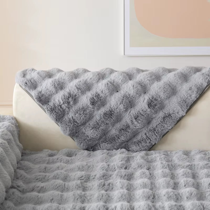 Seasonal Plush Sofa Cushions for Living Room and Bedroom - Modern Dustproof Sofa Cover - Open Season Industries