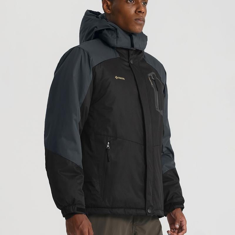 GEMYSE Men'S Mountain Waterproof Ski Snow Jacket Winter Windproof Rain Polo Pufferjacket Men'S Waterproof Winter Coat - Open Season Industries