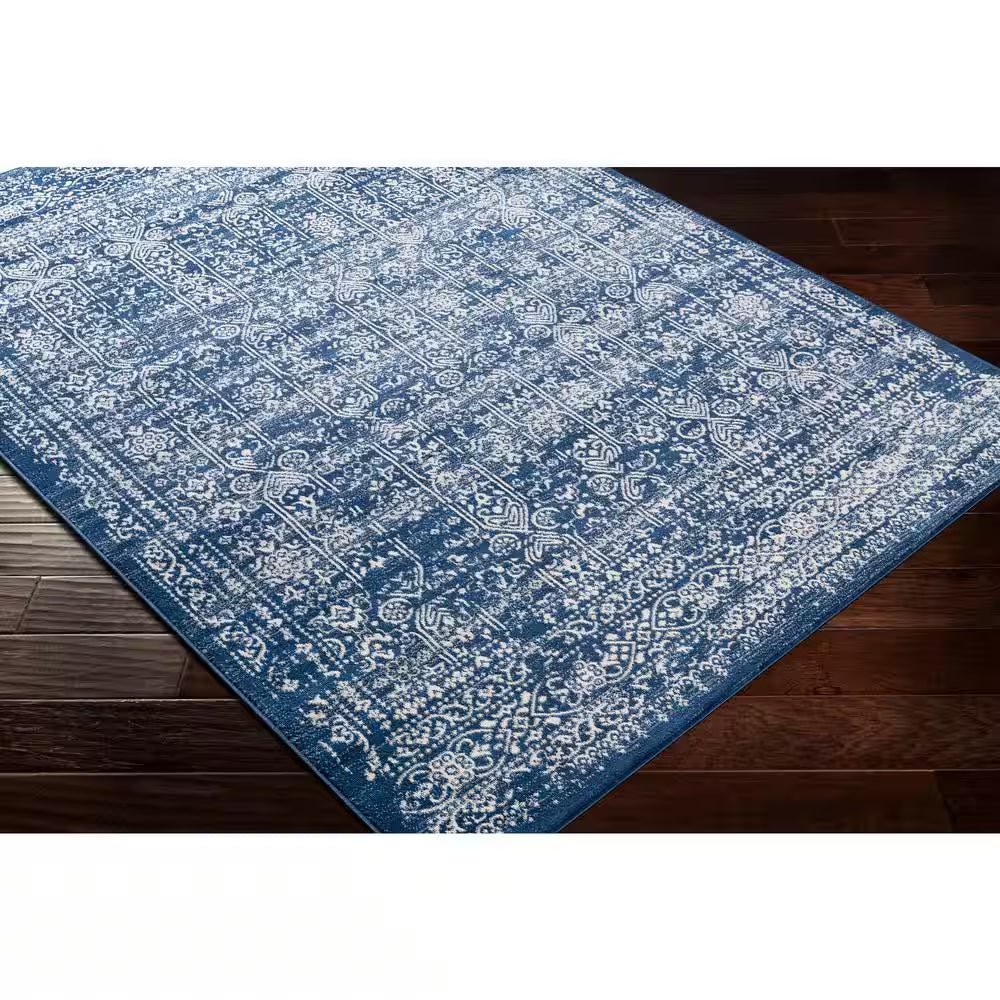 Errol Denim 7 Ft. 10 In. X 10 Ft. Area Rug - Open Season Industries