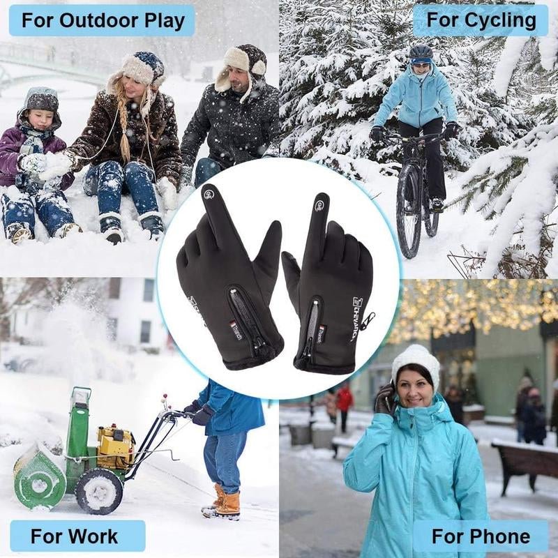 Winter Warm Gloves,Touchscreen Cold Weather Driving Gloves Windproof Anti - Slip Sports Gloves for Cycling Running Skiing Hiking Climbing,Men & Women GORELOX - Open Season Industries