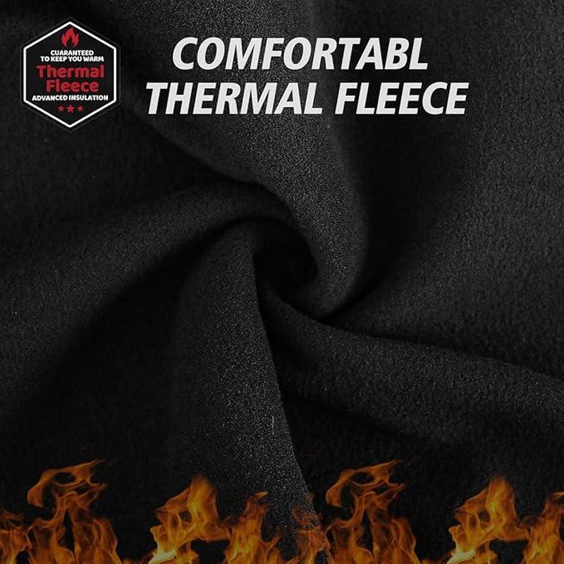 4 Pack Winter Neck Warmer - Soft Fleece Face Cover Mask, Neck Gaiter, Ski for Men & Women, Ideal for Cold Weather - Open Season Industries