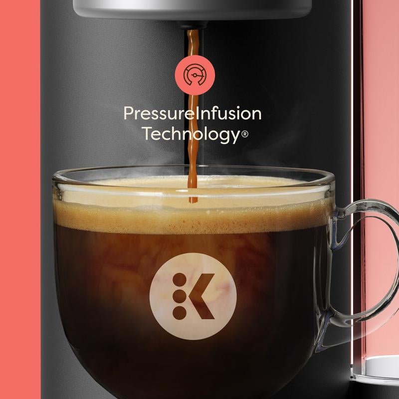 Keurig K - Crema K - Cup Pod Coffee Maker - Single Serve Coffee Maker - Make Crema - Topped Coffee& Espresso - Style Shots - Open Season Industries