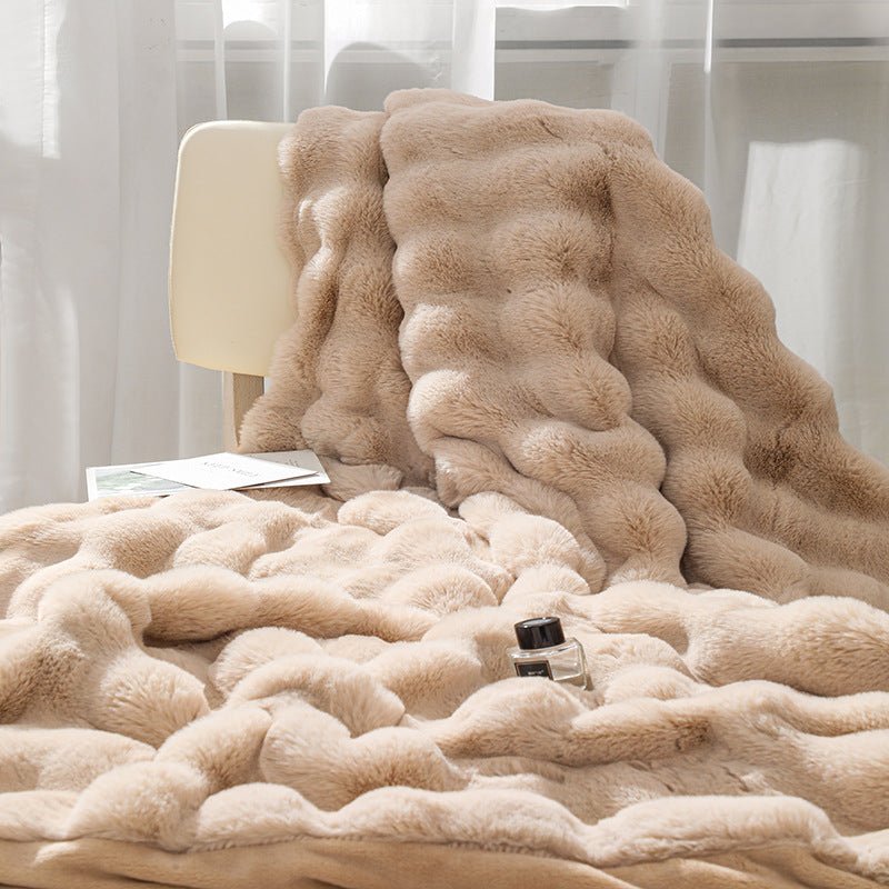 Modern Simple Velvet Cover Blanket Milk Flannel Blanket - Open Season Industries