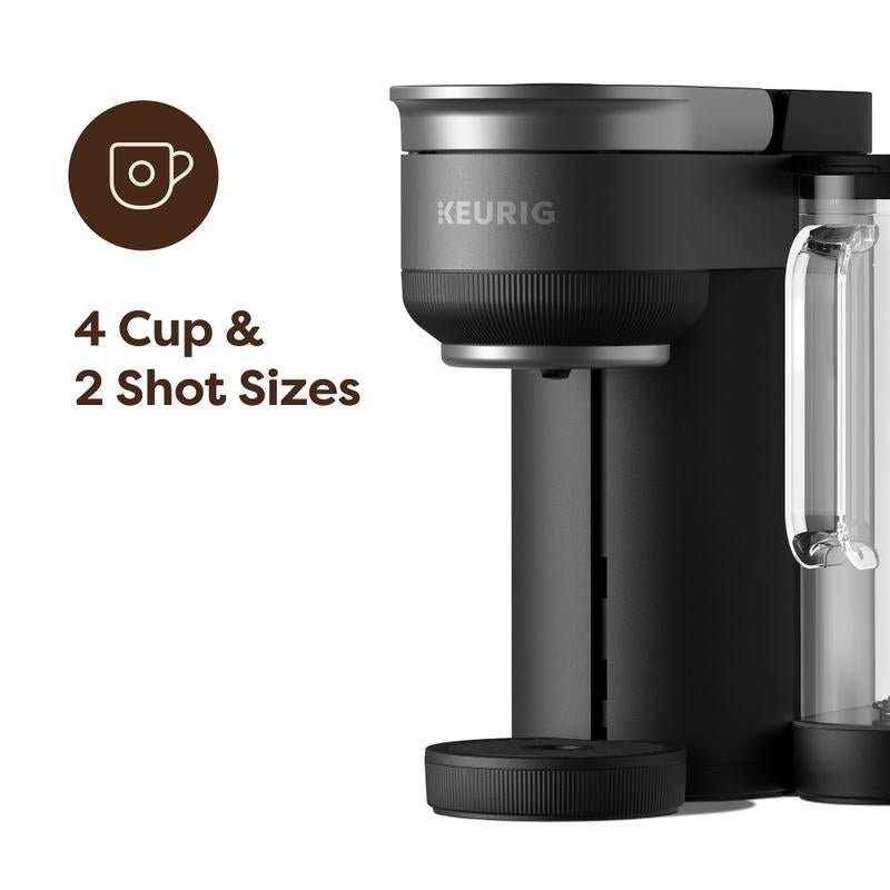 Keurig K - Crema K - Cup Pod Coffee Maker - Single Serve Coffee Maker - Make Crema - Topped Coffee& Espresso - Style Shots - Open Season Industries