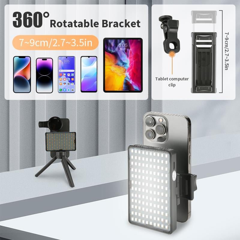 Holiday Stand Photography Supplies, Gift Lighting Filled Lights, Accessories with Front and Rear Clips, with Stand Photography Lighting - Open Season Industries
