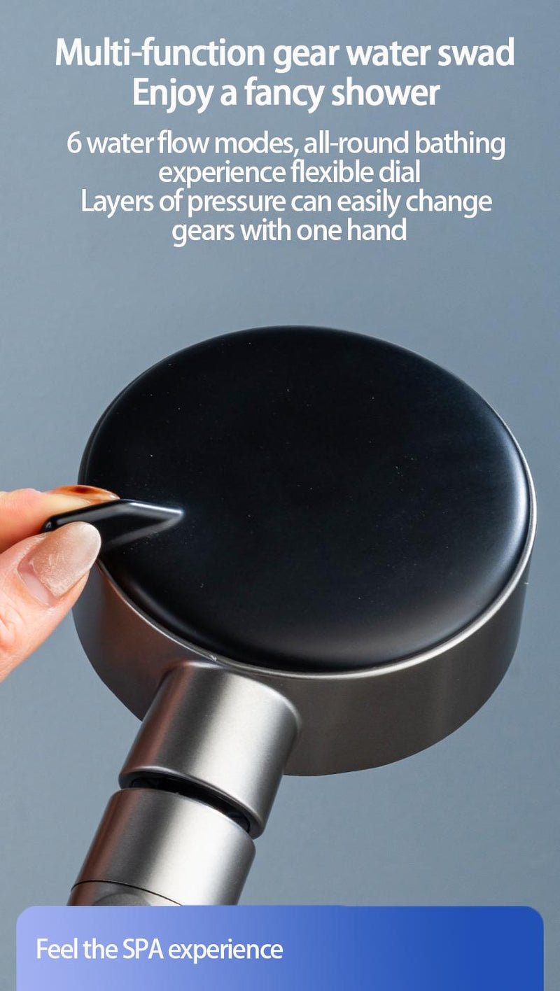 6 - Function High - Pressure Shower Head - Open Season Industries