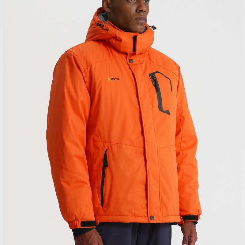GEMYSE Men'S Mountain Waterproof Ski Snow Jacket Winter Windproof Rain Polo Pufferjacket Men'S Waterproof Winter Coat - Open Season Industries