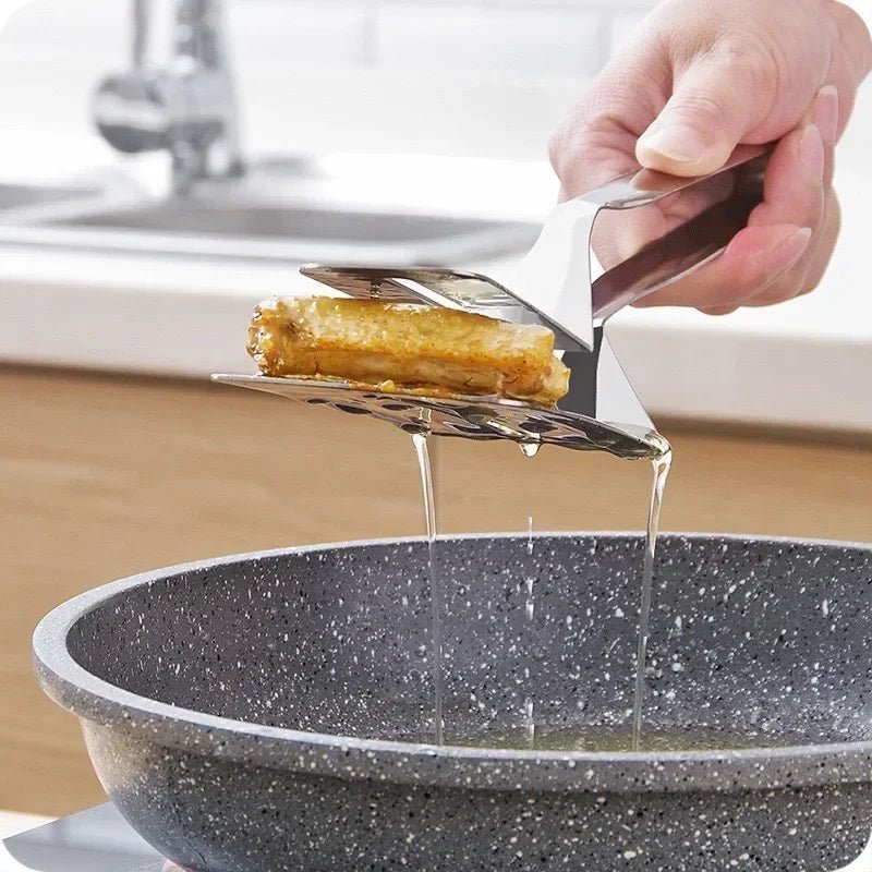 Kitchen Creative Multifunctional Household Clip Stainless Steel Steak Bread Pancake Barbecue Accessories Supplies Tools New - Open Season Industries