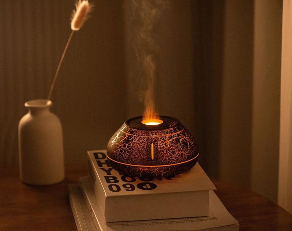 Lava Flame Ultrasonic Humidifier and Aroma Diffuser - Open Season Industries