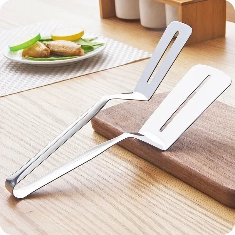 Kitchen Creative Multifunctional Household Clip Stainless Steel Steak Bread Pancake Barbecue Accessories Supplies Tools New - Open Season Industries