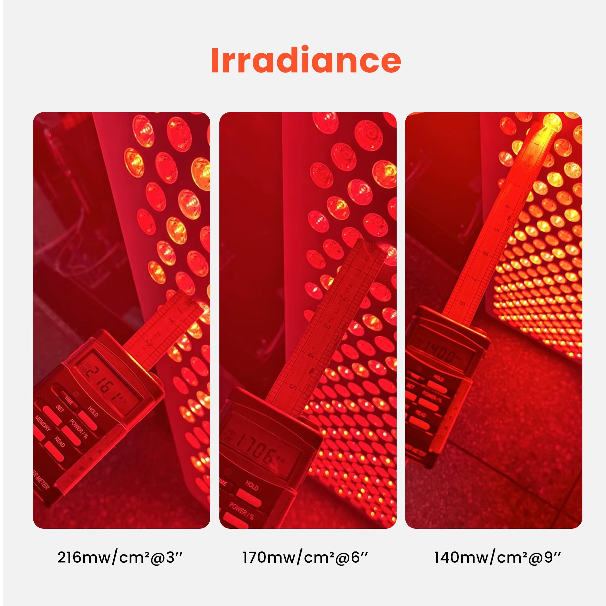 IDEATHERAPY Red Light Face Device Infrared Therapy Lamp Red Light Therapy 660Nm 850Nm Infrared Therapy for Yoga Studio - Open Season Industries