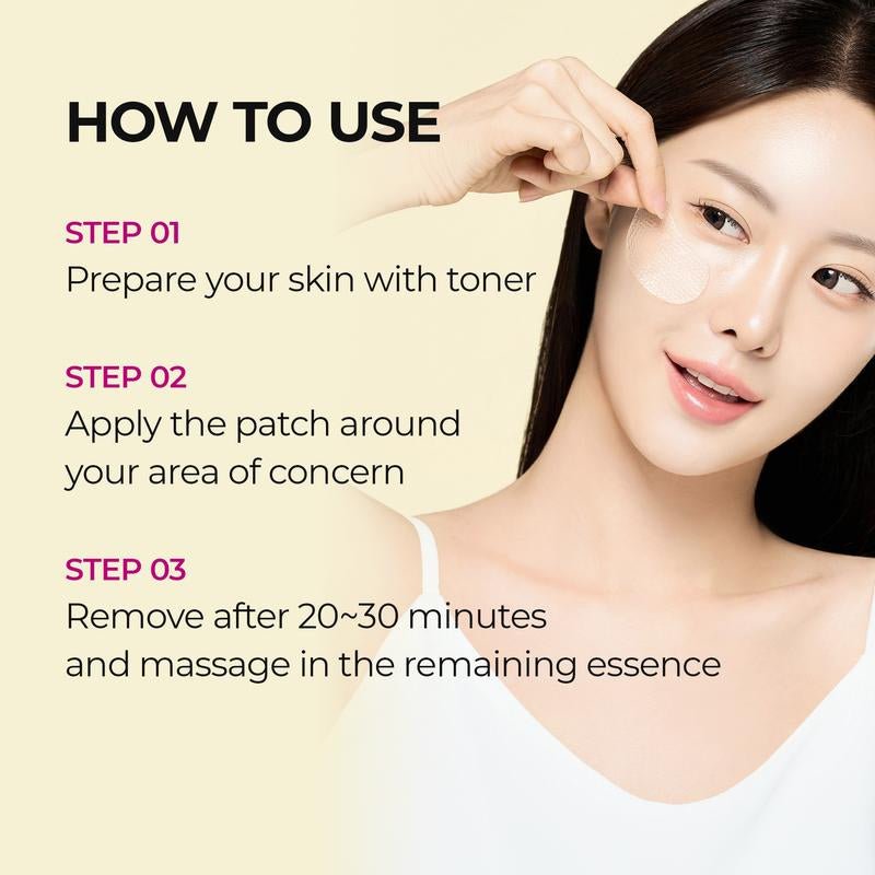 Dr.Melaxin Cemenrete Calcium Volume Eye Patch 60Ea - Anti - Aging, Drooping Eyelid, Puffiness | Korean Cosmetics, Firming & Moisture Mask - Open Season Industries