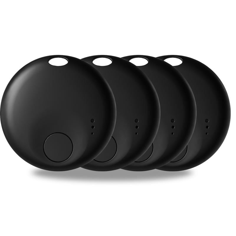 Dual System Smart Tracker 4 - Pack: Works with Apple Find My & Google Find My Device for Keys, Wallets & Luggage GPS - Open Season Industries