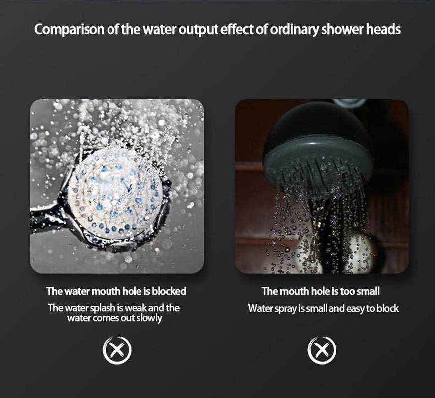6 - Function High - Pressure Shower Head - Open Season Industries