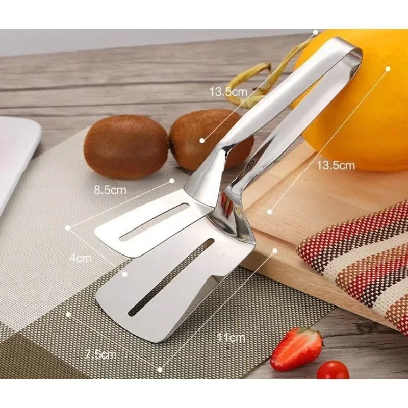 Kitchen Creative Multifunctional Household Clip Stainless Steel Steak Bread Pancake Barbecue Accessories Supplies Tools New - Open Season Industries