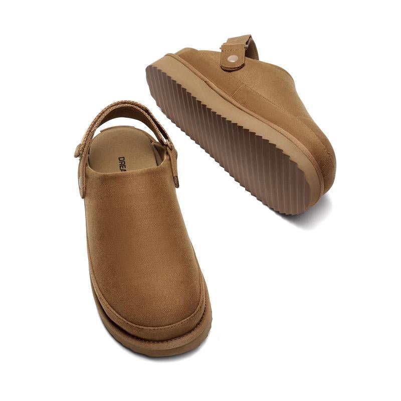 DREAM PAIRS Women'S Fashion Casual round Toe Platform Mules Clogs Comfortable Indoor Outdoor Girl Walking Shoes Fall Autumn Winter - Open Season Industries