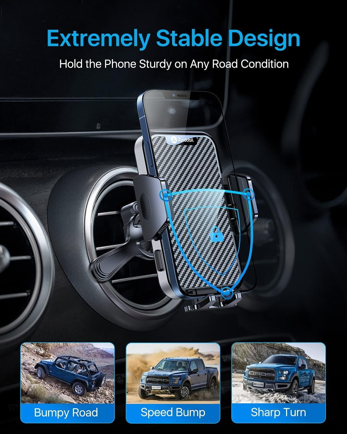 Phone Holder for Car - Open Season Industries
