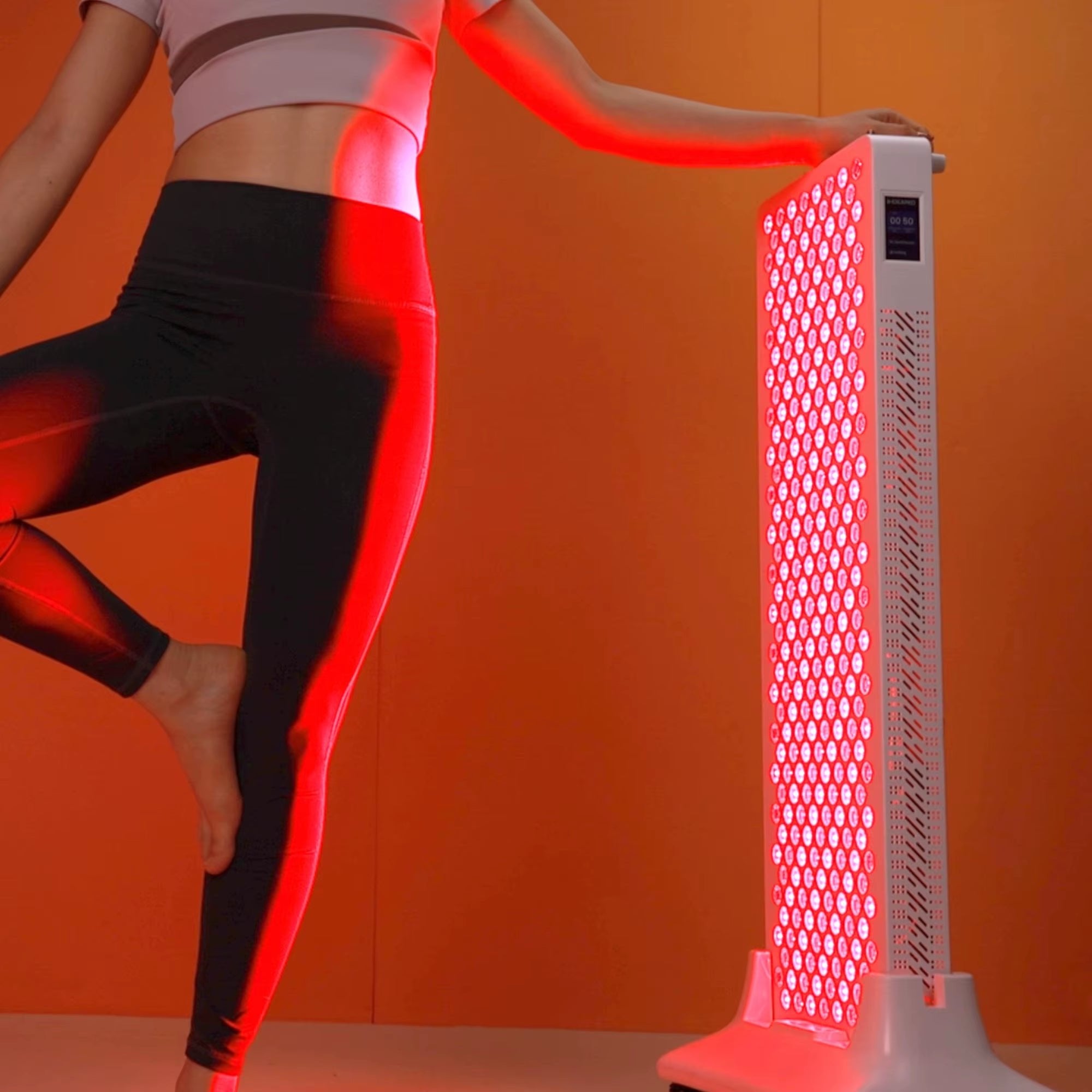 IDEATHERAPY Red Light Face Device Infrared Therapy Lamp Red Light Therapy 660Nm 850Nm Infrared Therapy for Yoga Studio - Open Season Industries