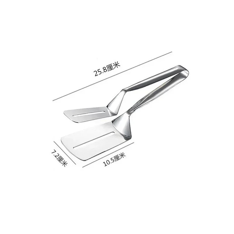 Kitchen Creative Multifunctional Household Clip Stainless Steel Steak Bread Pancake Barbecue Accessories Supplies Tools New - Open Season Industries
